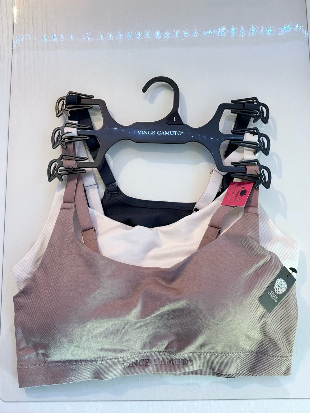 🌙✨🆕🏷️ Vince Camuto 3-Pack Seamless Comfort Bras Size L